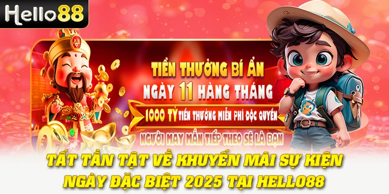 Khuyến Mãi Sự Kiện/Ngày Đặc Biệt 2025 Tại Hello88 1 Khuyến Mãi Sự Kiện/Ngày Đặc Biệt 2025 Tại Hello88